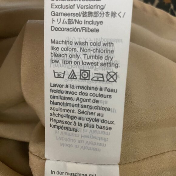 J.Crew Women’s Small Leopard Print Smocked Neck Blouse Long Sleeve Top Animal - Picture 9 of 9